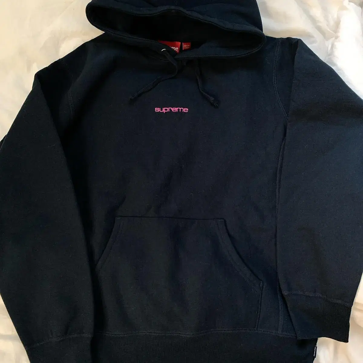 (정품) [L]Supreme hooded sweatshirt